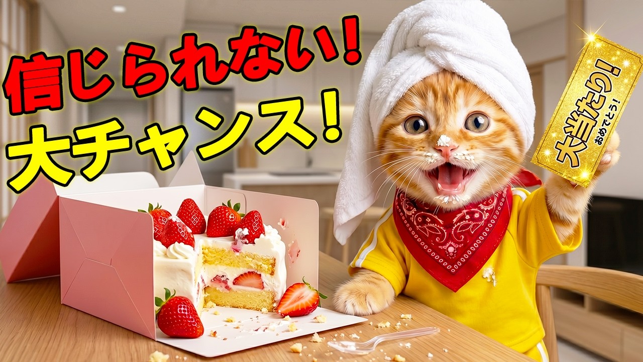 泣ける】ぐちゃぐちゃのケーキから始まった…トラ猫Toraの甘くて感動の
