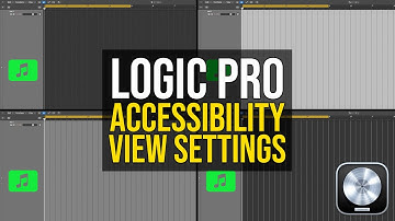Improve Visibility in Logic Pro with these VIEW SETTINGS (Logic Pro 11)