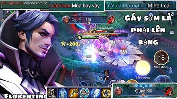 Múa Florentino gà nhất YouTube nhưng lên Buid đồ này quá mạnh Cân 4 5 trên Rank 3x là dễ