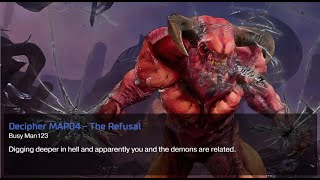 Doom Snapmap - Decipher MAP04 - The Refusal