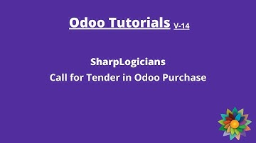 Call for Tender in Odoo Purchase