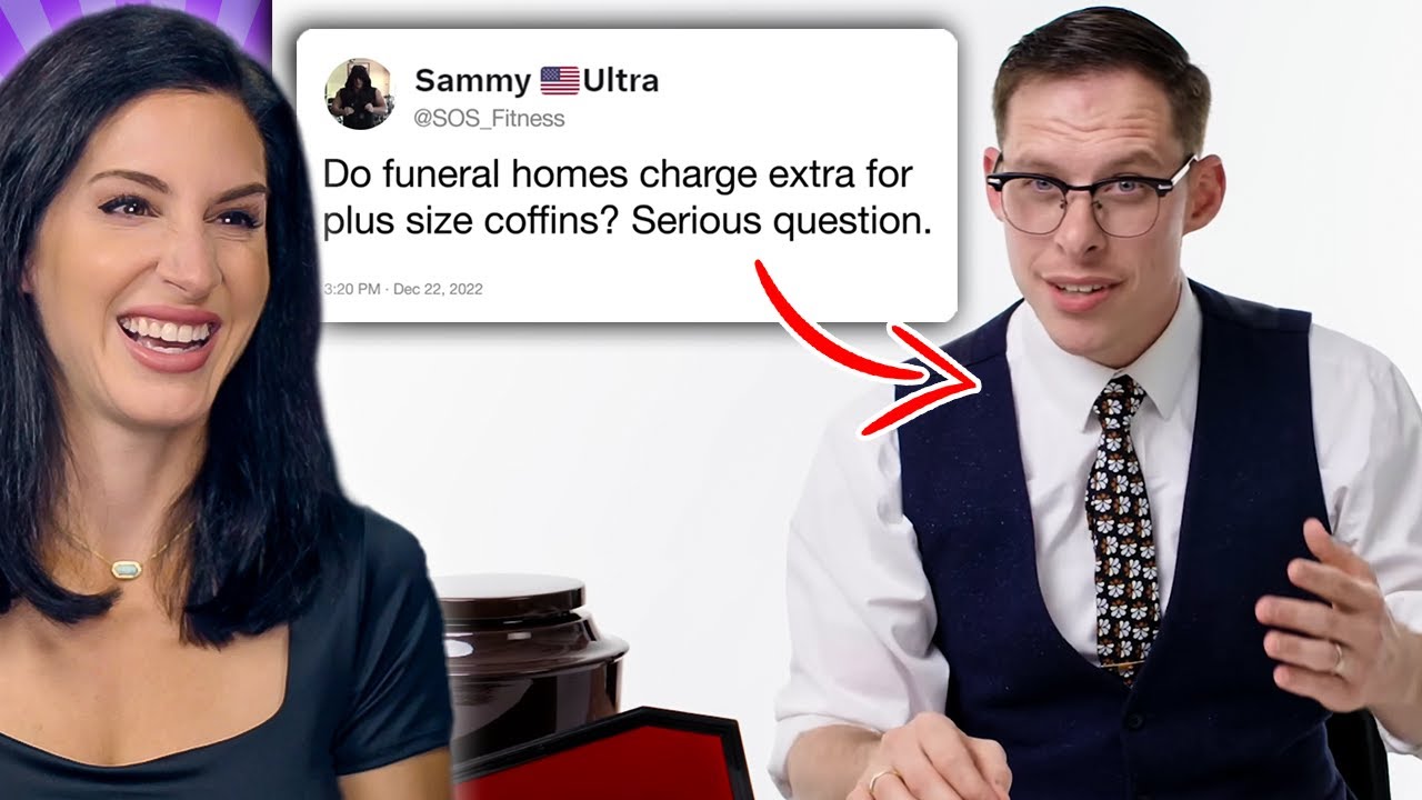 Mortician Answers Burial Questions REACTION (intensely interesting