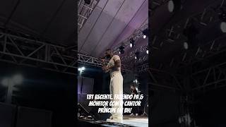 TBT recente. Fazendo PA &amp; Monitor Com o cantor Príncipe Em BH!