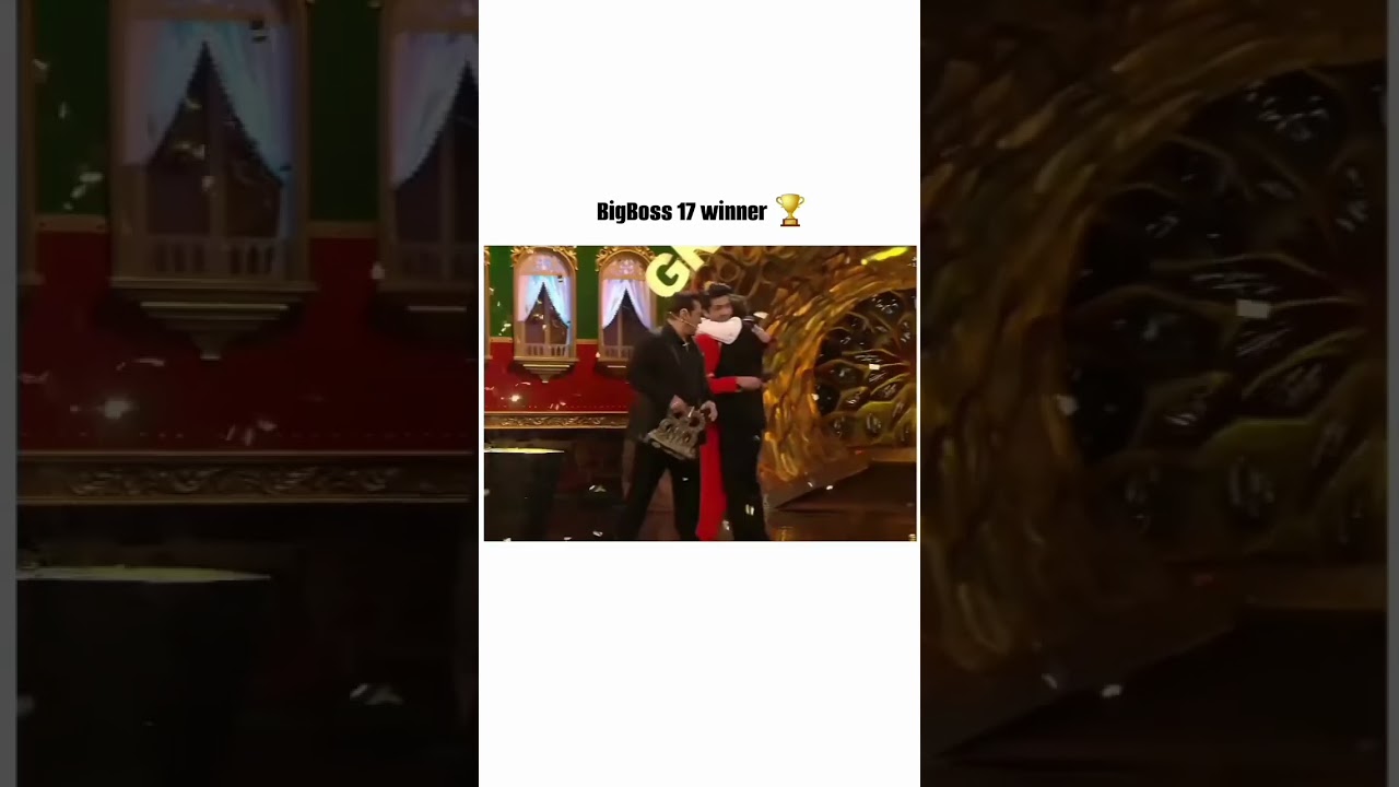 BIGG BOSS SEASON 17 WINNER