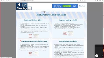 How to Submit Directory website directory submission 2019