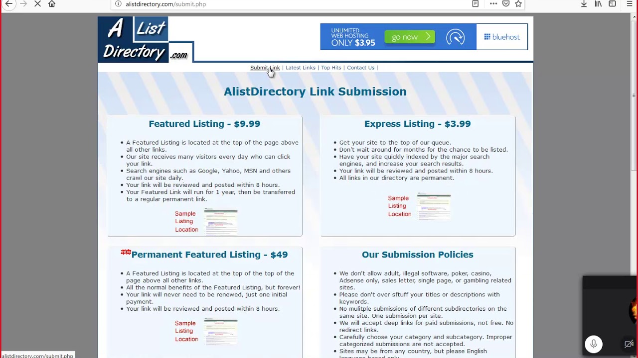 How to Submit Directory website directory submission 2019