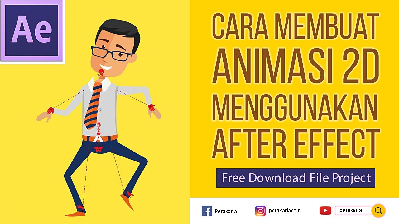  Cara  Membuat Animasi  Karakter  2D  YouTube