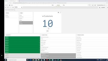 Qlik Bulk Data Filtering