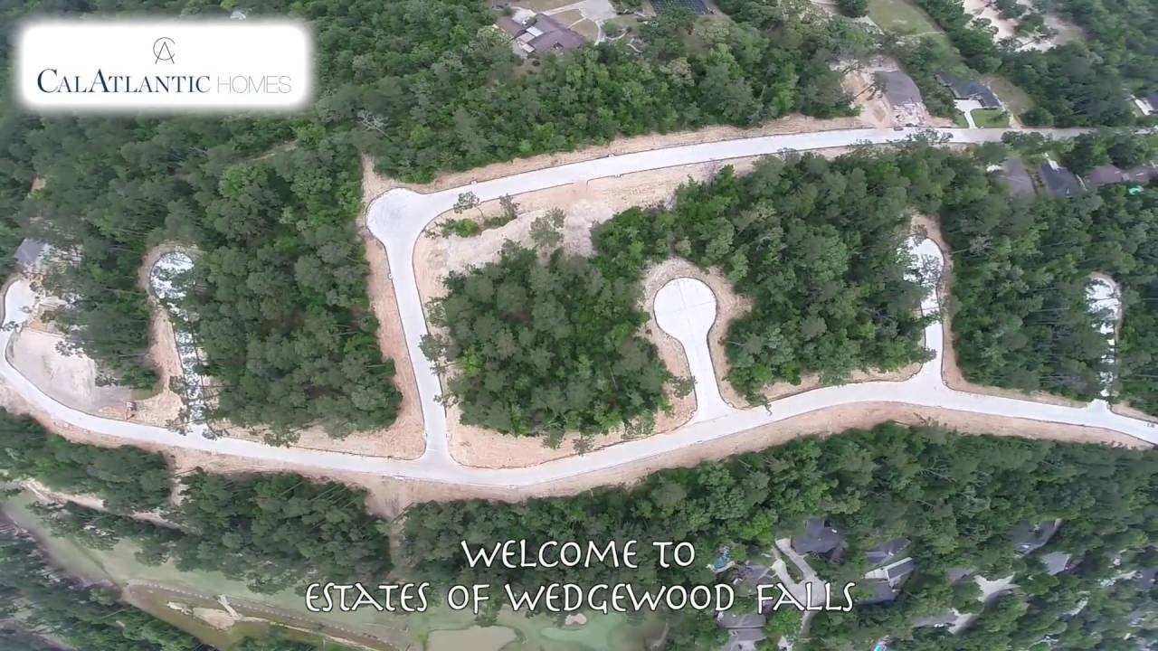 Estates of Wedgewood Falls New Homes in Conroe, TX YouTube