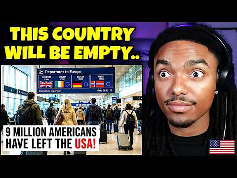 AMERICAN REACTS to Why Americans Are Leaving the USA in Record Numbers