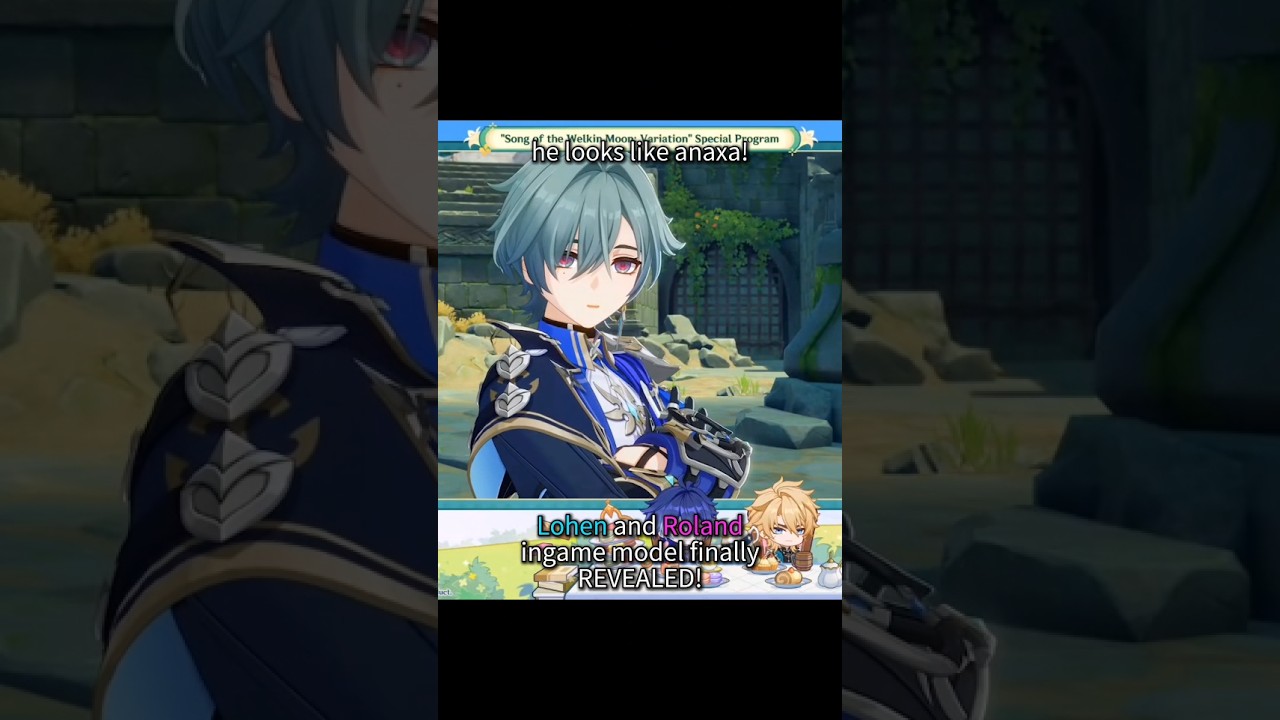 Представлены зрение и оружие Лоэна, а также модель NPC Роланда 🙏 (Genshin Impact) 