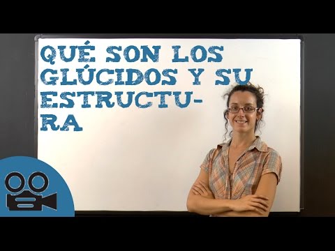 Qué son los glúcidos y su estructura