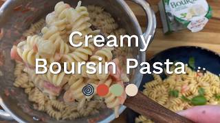 Creamy Boursin Cheese Pasta