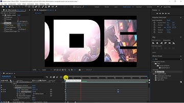 Beginning Adobe After Effects: Use an expression to make a video flicker and animate a light flare