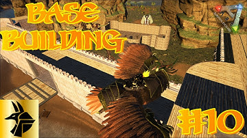 Ark Survival Evolved- The Center Modded S1 EP10 Creative Misfits (Building up the Improved Base!!)