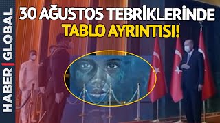 Külliyede Dikkat Çeken Tablo Erdoğandan Dünyaya Mesaj