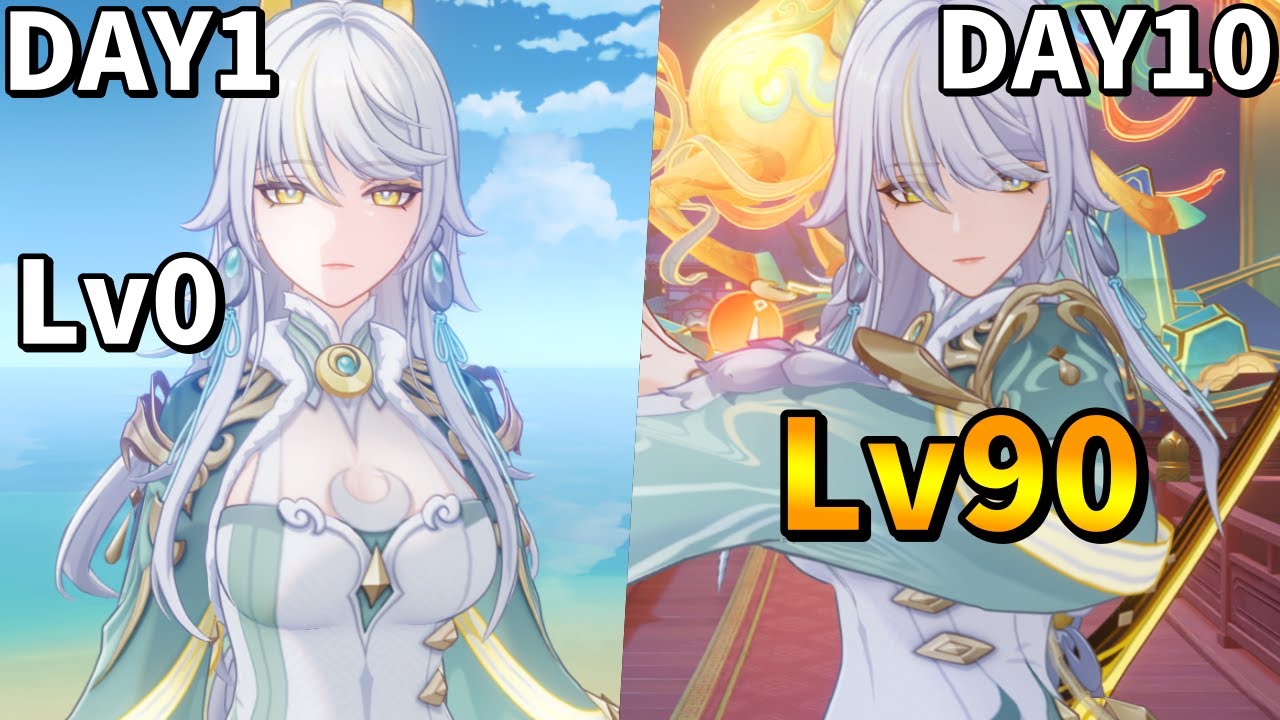 【原神ガチ育成】待望の月結晶高火力アタッカー「兹白」を10日間ガチ育成した結果！