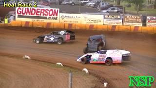 7-4-2014 IMCA Modifieds Heat Races 1, 2 & Trophy Dash Sunset Speedway