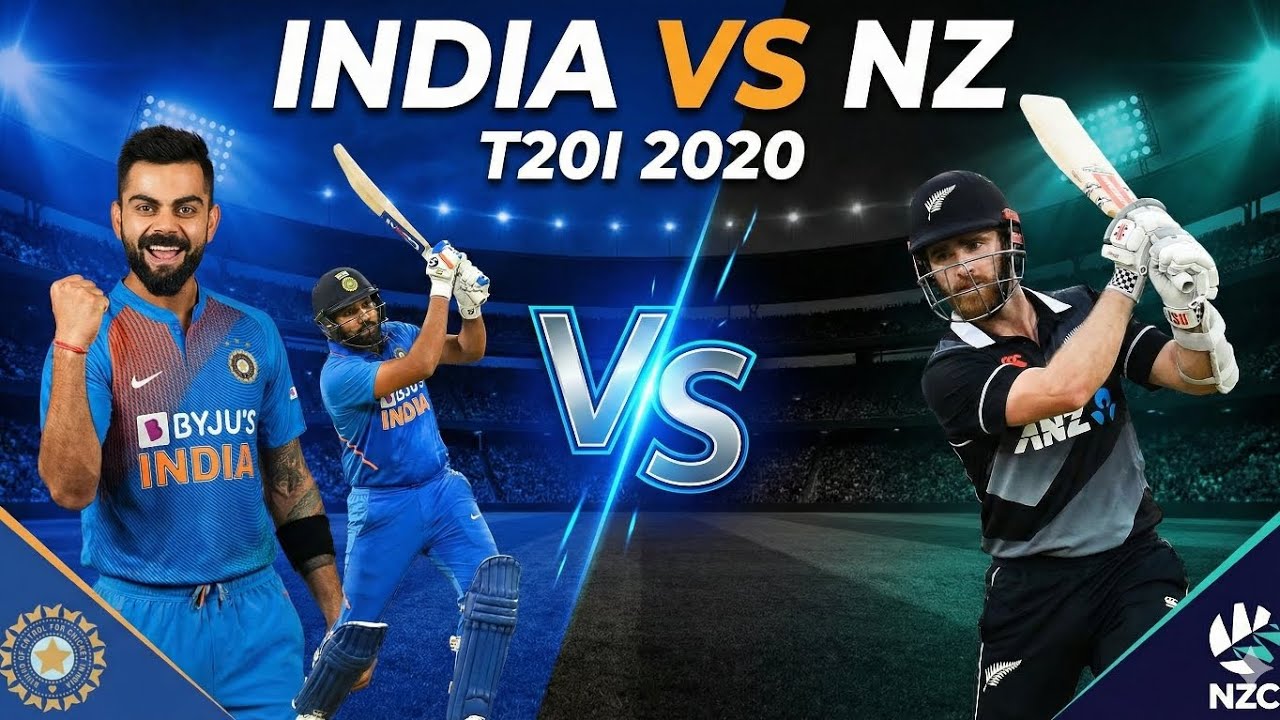 Great Run Chase by India 🇮🇳 | IND vs NZ T20I 2020 | Thriller Finish 🔥