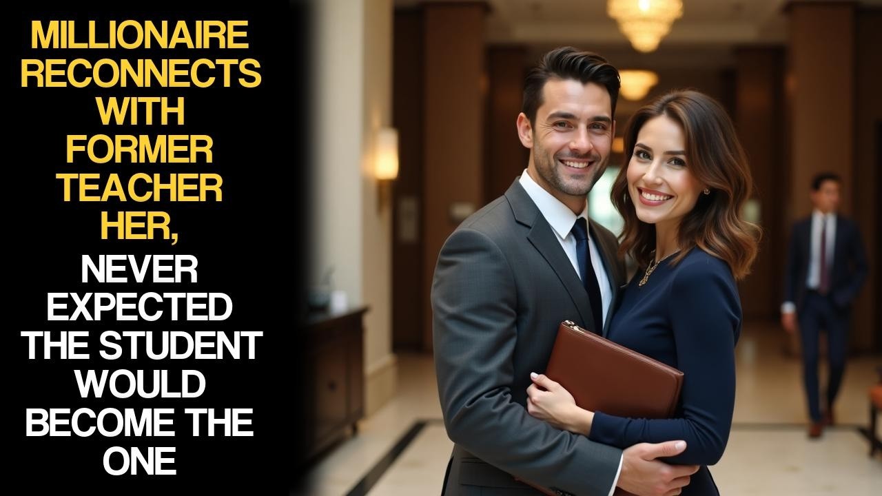 Millionaire Reconnects With Former Teacher Her, Never Expected The Student Would Become The One