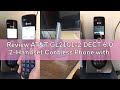 Review AT&amp;T GL2101-2 DECT 6.0 2-Handset Cordless Phone with Call Block &amp; Caller ID - Full-Duplex Han