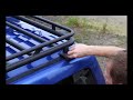 Jimny (ジムニー)専用設計 アルミ製ルーフラック取付方法