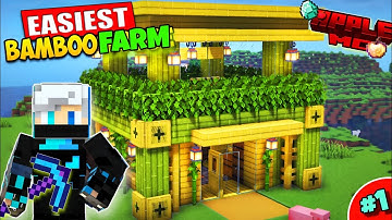 How I Did 50 *MILLION* in AppleMc With this Bamboo Farm Minecraft!! #hindi