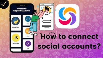 How to connect social accounts to Sololearn?