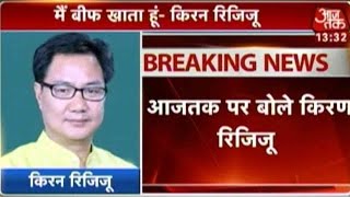 After Controversy Over Beef Remarks, Kiren Rijiju Says 'I Was Misquoted'