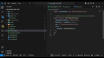 How to Setup Tailwind CSS 4 in Nuxt Project in Visual Studio Code Full Project For Beginners