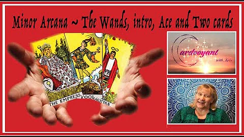 LEARN TAROT ~ Minor Arcana: Intro to the Wands cards, Ace and Two cards.