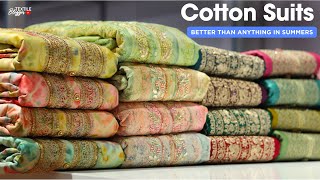 PURE COTTON SUITS | UNSTITCHED COTTON SUITS WHOLESALER AT SURAT | LATEST COLLECTION OF COTTON SUITS screenshot 3