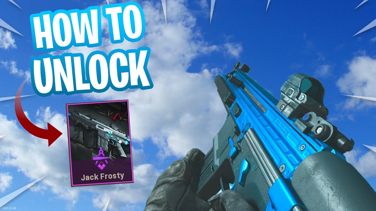 How to UNLOCK THE “Jack Frosty” BLUEPRINT IN MODERN WARFARE.…(MW “JACK