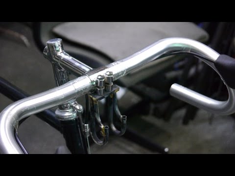 ランドナーの製作 108 （フロントバッグサポーター 2） - YouTube