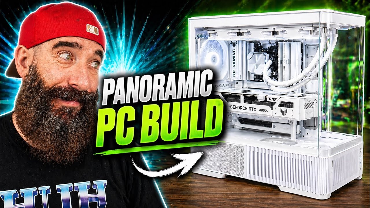 The PANORAMIC PC Build in the Antec C6 Curve Air! - YouTube