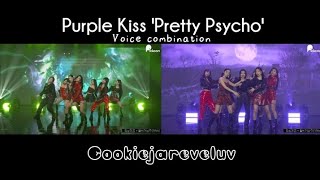 Purple Kiss 'Pretty Psycho' Voice Combination