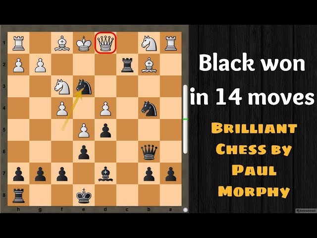 Paul Morphy's Winning Moves