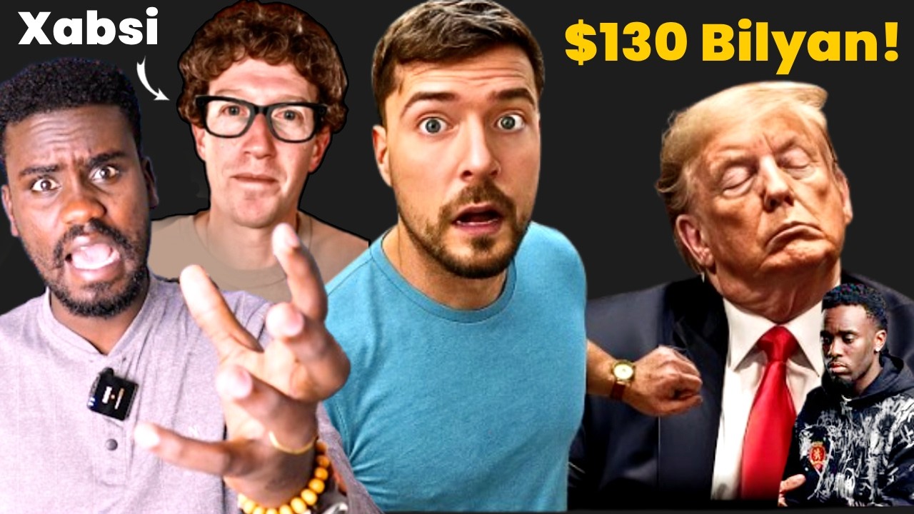 MrBeast Oo Indhaha Arraga Ka Daciifay & Mark Zuckerberg Markale Maxkamad & Trump $130 Bilyan Lo...!