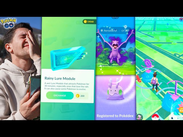 THE NEW RAINY LURE - is it any good? (Pokémon GO) 