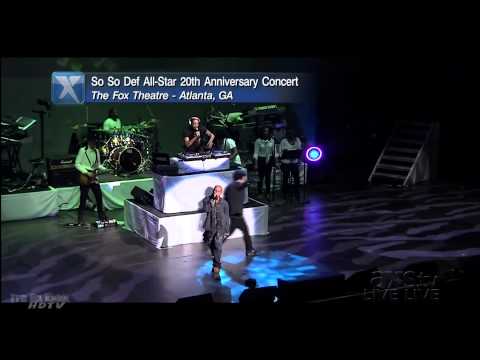 Kris Kross at the So So Def 20th Anniversary Concert