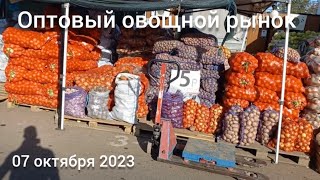 Краснодар - оптовый овощной рынок - цены - 07 октября 2023 г.
