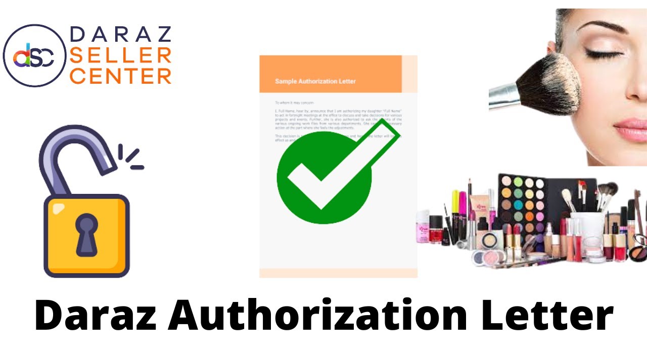 Daraz Beauty Category Authorization Letter Daraz Digital Seller