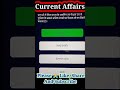 1 Oct Current Affairs Today Current Affairs #currentaffair #motivation #shorts
