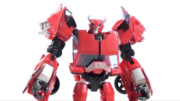 Video Review of the Transformers Prime Deluxe Class; Cliffjumper