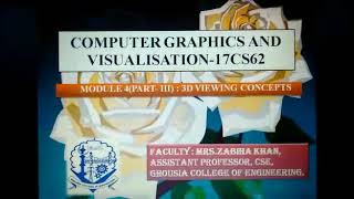 Famous Module-4(part-3): 3D Viewing Concepts in Computer Graphics & Visualization Net Worth
