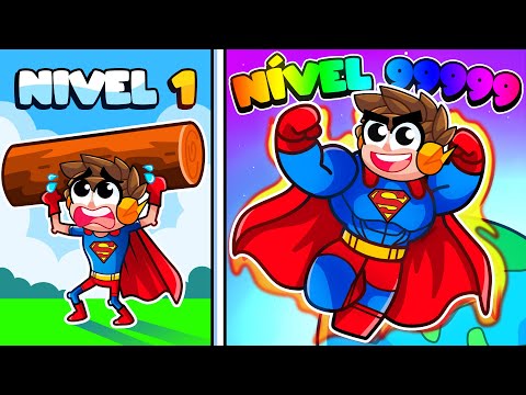 I EVOLVED INTO THE STRONGEST SUPERHERO IN ROBLOX!