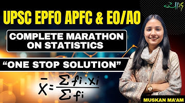 Complete Statistics through MCQs | UPSC EPFO APFC 2025 | Vyasa IAS