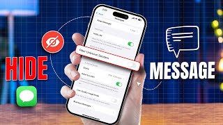 How to Hide Messages on iPhone | Keep Your Texts Private screenshot 4