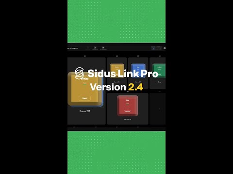 Sidus Link Pro 2.4 Action Panel