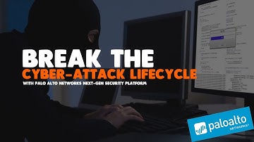 Palo Alto Networks Next Generation Security Platform demo showcasing a ransomware attack